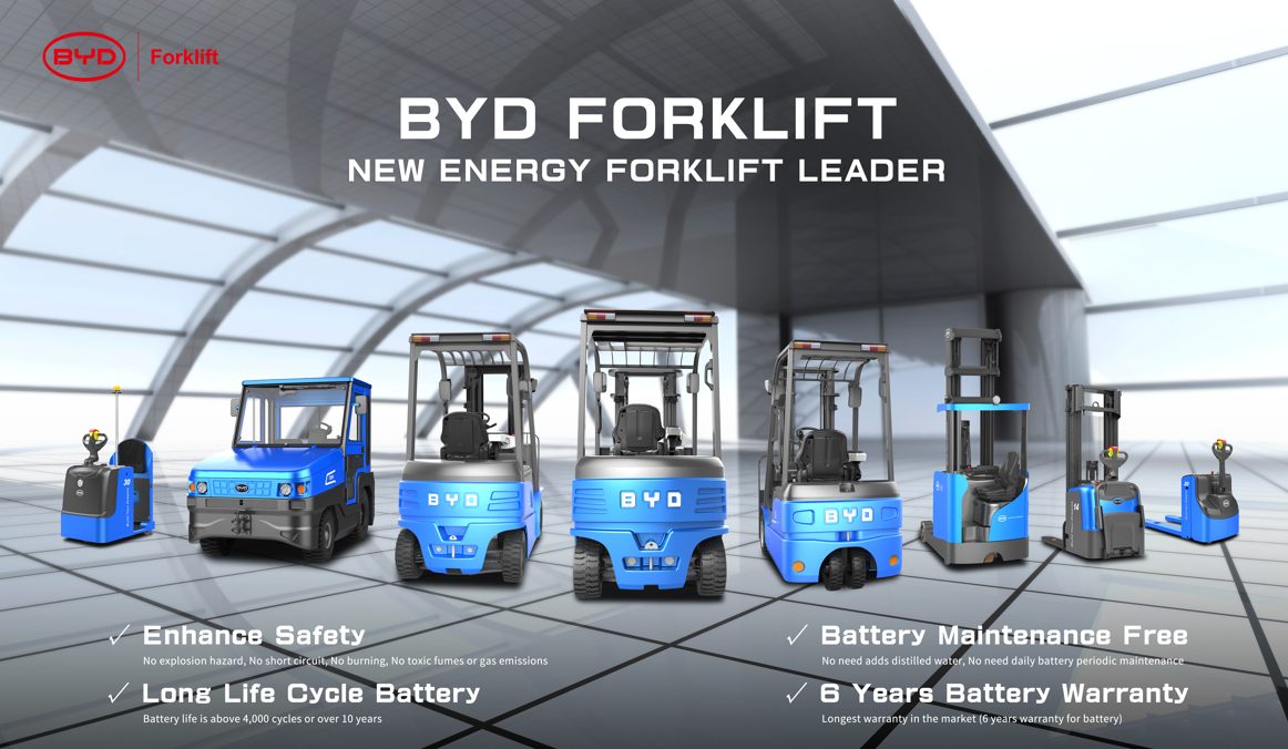 BYD فورک لفٹ