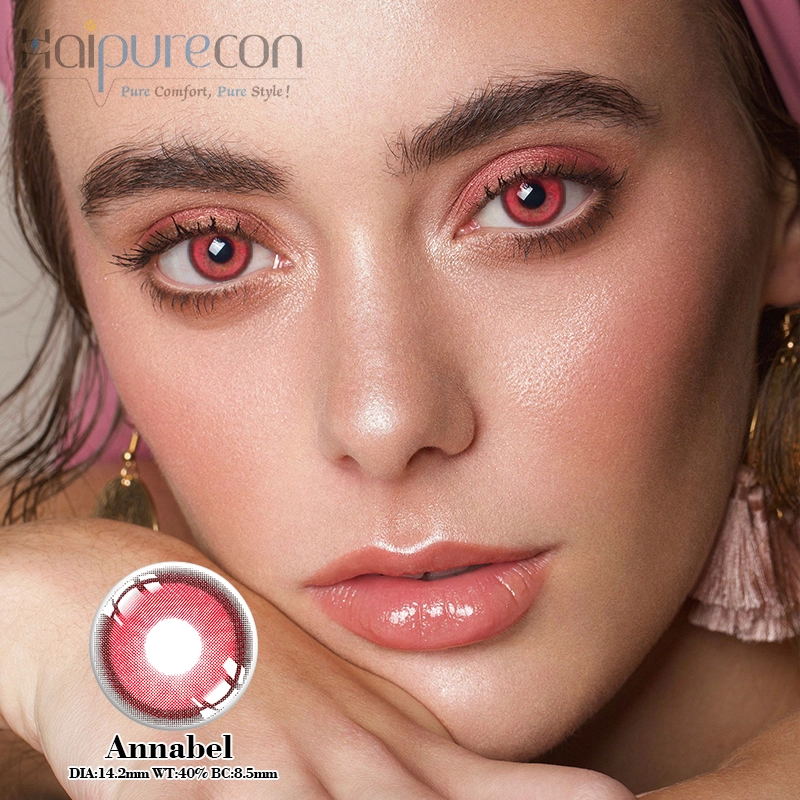 Color Contact Lenses Bell Red Kulay ng Contact Lenses Bell Red