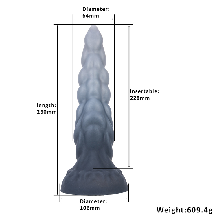 Real Soft Silicone Anal Plug Dildo Adult Toy