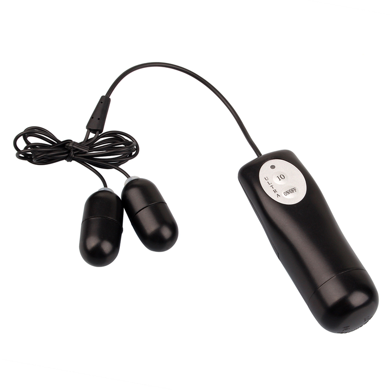 Mini Double Head Egg Vibrator Compact and Powerful Dual Headed Vibrator for Personal or Couples' Pleasure