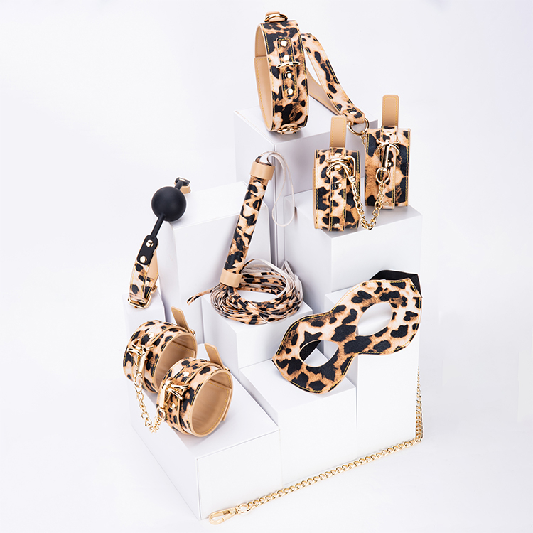 6PCS BDSM Adult Cosplay Bondage Set 6 Piece Collection for Couples' Flirting and SM Adventures