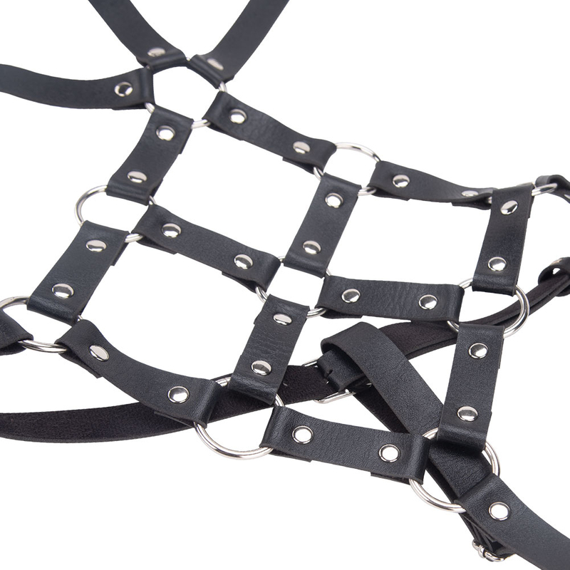 Women's Erotic Lingerie Set Uncensored Halter Bandage Open Bra for a Naked Look