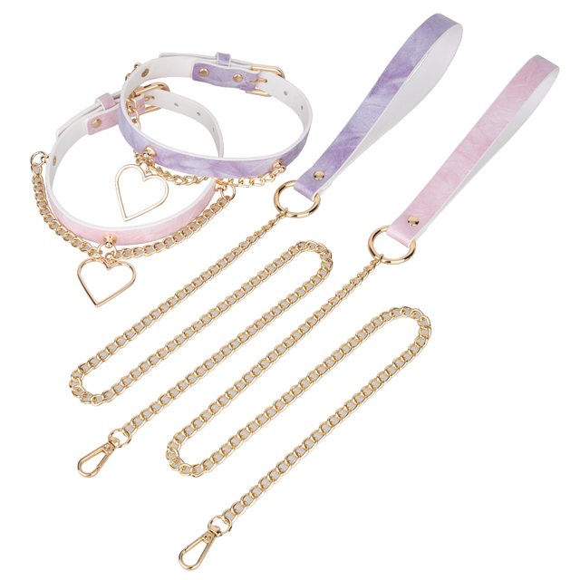 PU Leather Bondage Collar Best Selling Restraint Neck Collar for Couples' BDSM Play