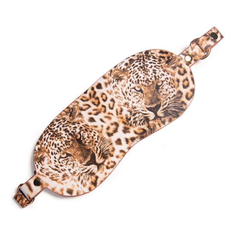 Sexy Tiger Stripe Blindfold for Adults Essential BDSM SM Erotic Slave Sex Tiger Stripe Eye Mask Sex Product Fetish