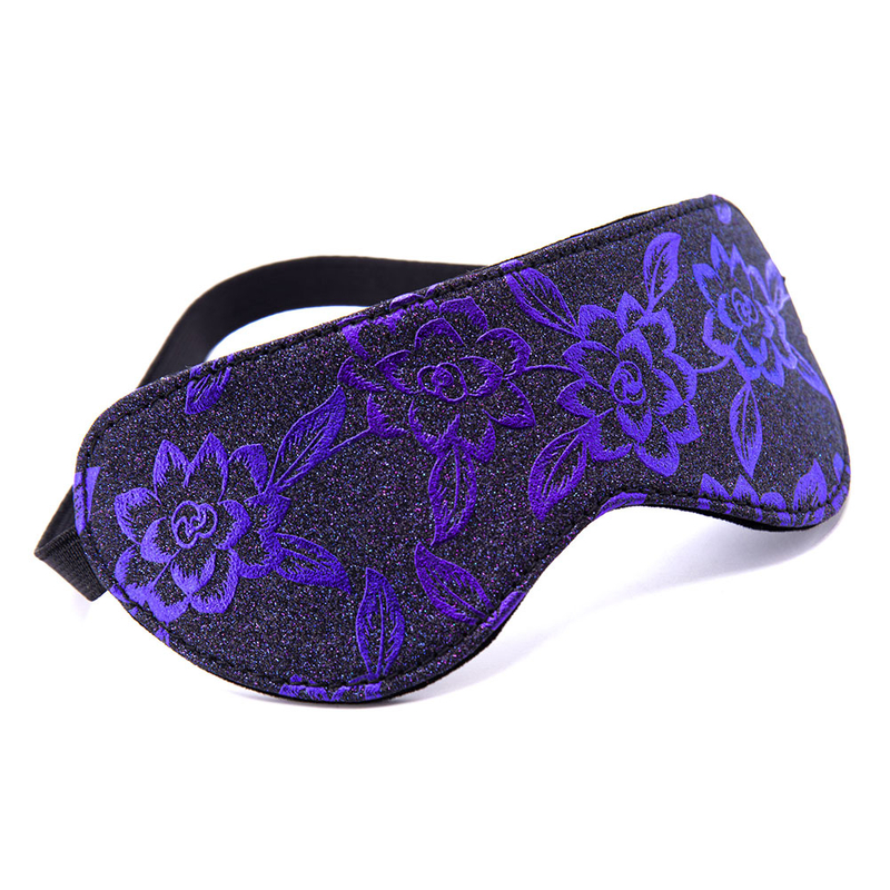BDSM SM Bondag Leather Blindfold for Women: Adult Fetish Masquerade Sex Toy