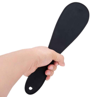 High Quality Silicone Black Spanking Paddle Gift for Couple Game BDSM Female