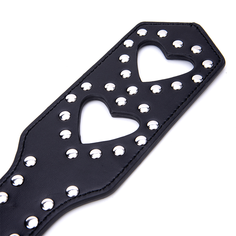 Paddle Bondage Restraint Gears PU Leather Faux Leather XO Spanking Paddle for Sex Play Paddle for Adult