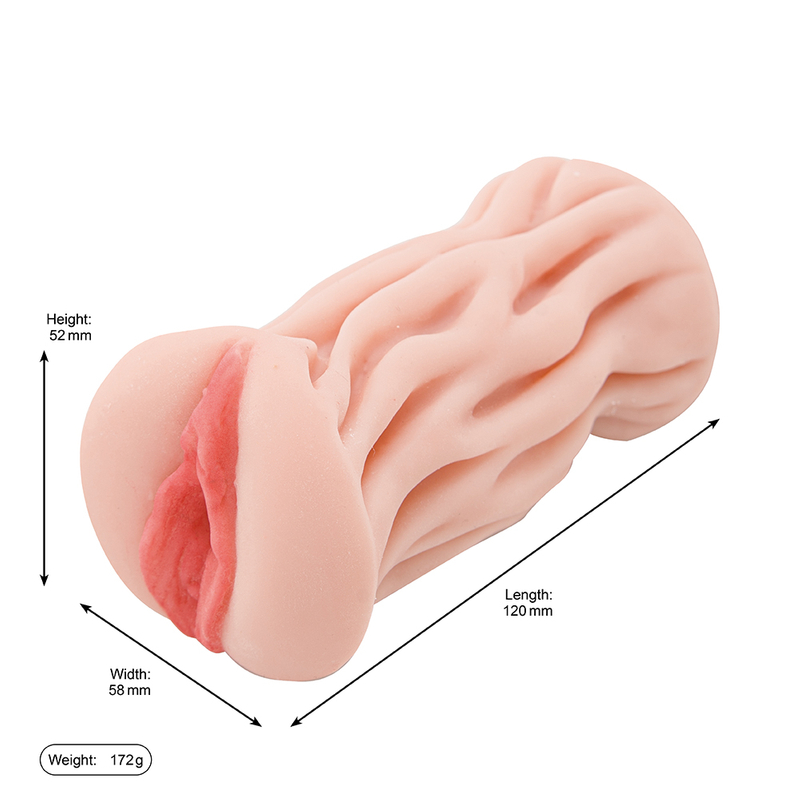 Artificial Pocket Pussy Vagina Masturbation Cup TPE Vagina Sex Toy for Man