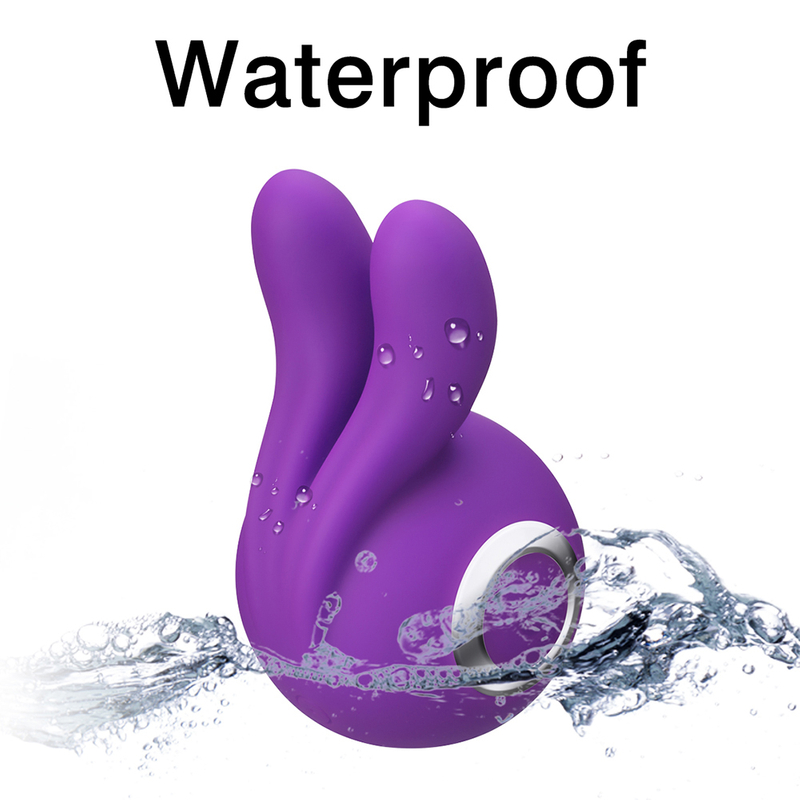 Cute rabbit tongue vibrator USB magnetic charging powerful vibrators