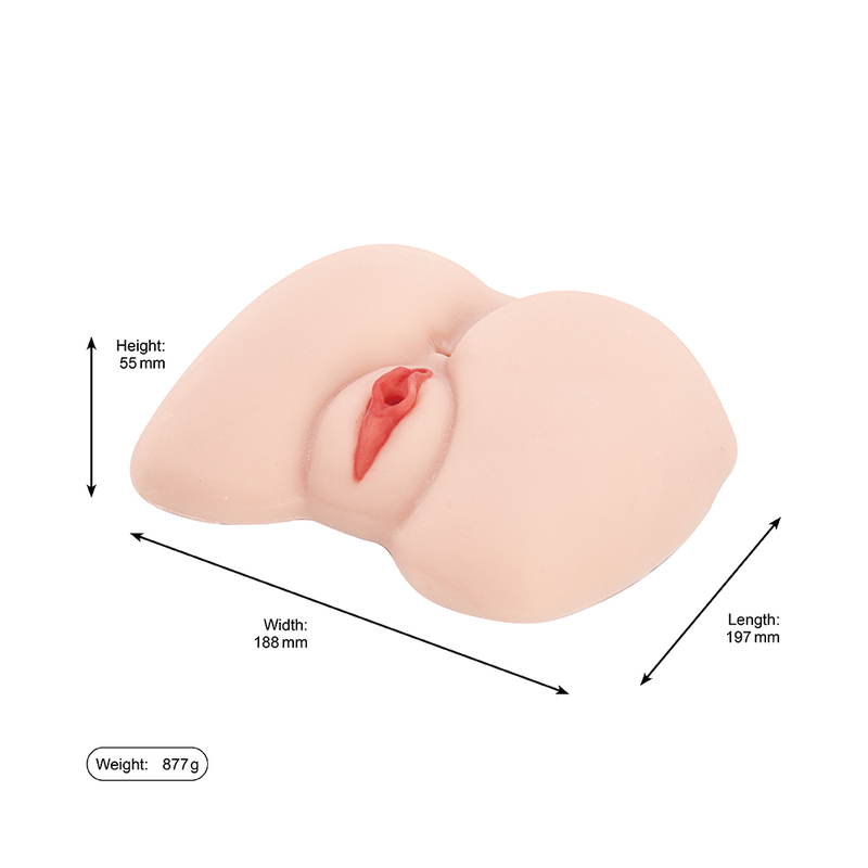Sexy Small Ass Pussy Vagina Anus 2in1 Ass Sex Man Masturbator