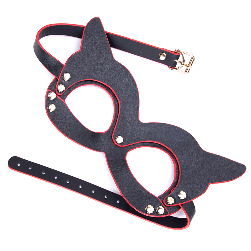 PU Leather SM Game Play Sexy Blindfold