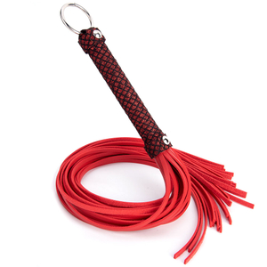 Handle Leather Whip Slave Queen Whip