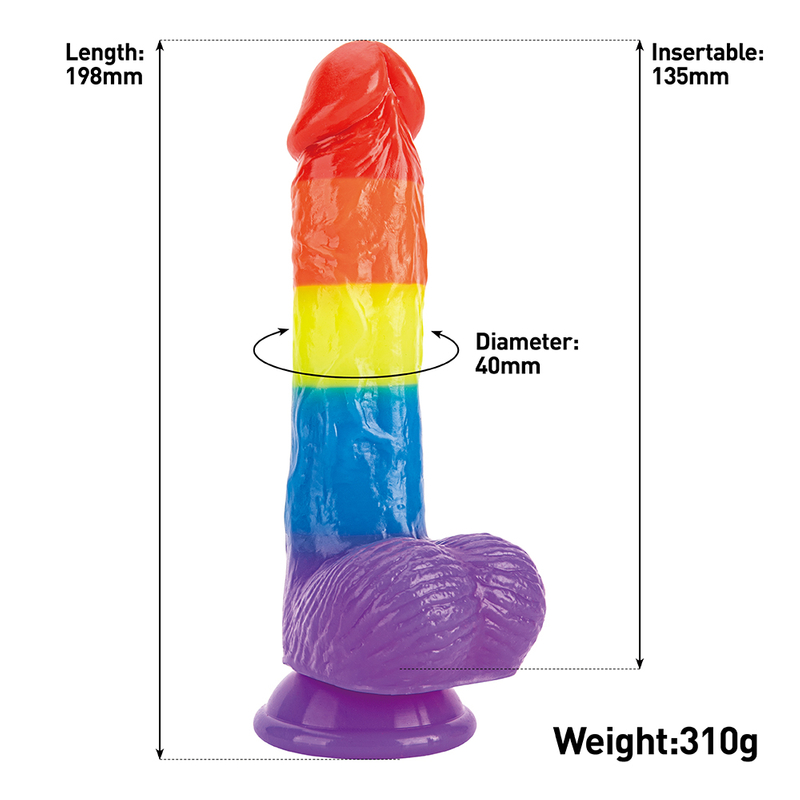  Soft Jelly Real Penis Dildo Female Masturbation Sex Toys