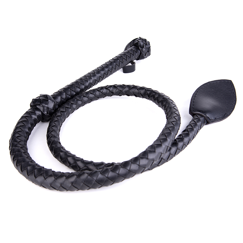 New Style PU Leather Slave Spanking Whip Flogger