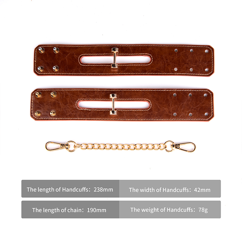 SM Products Restraints for Sex Toy for Woman BDSM with Pu Leather Handcuffs SM Kit Adult Sex Bondage for Couples