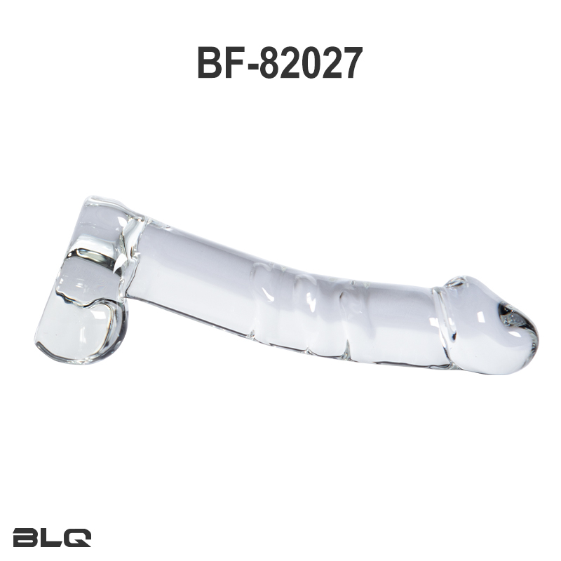 Big Balls Glass Dildo