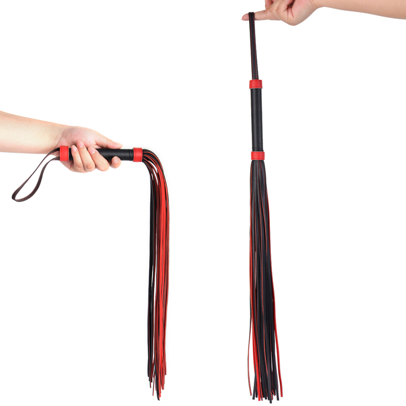 Slave Fetish BDSM PU Leather whips SM sexual whips