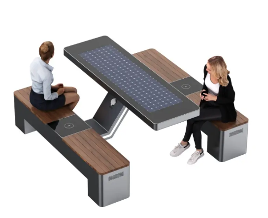 Advantages and Uses of Solar Benches in Urban Public Spaces مزايا واستخدامات المقاعد الشمسية في الأماكن العامة الحضرية