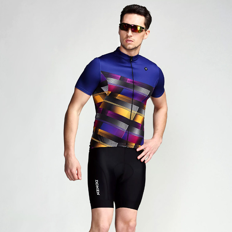 Zomer heren fietsshirt