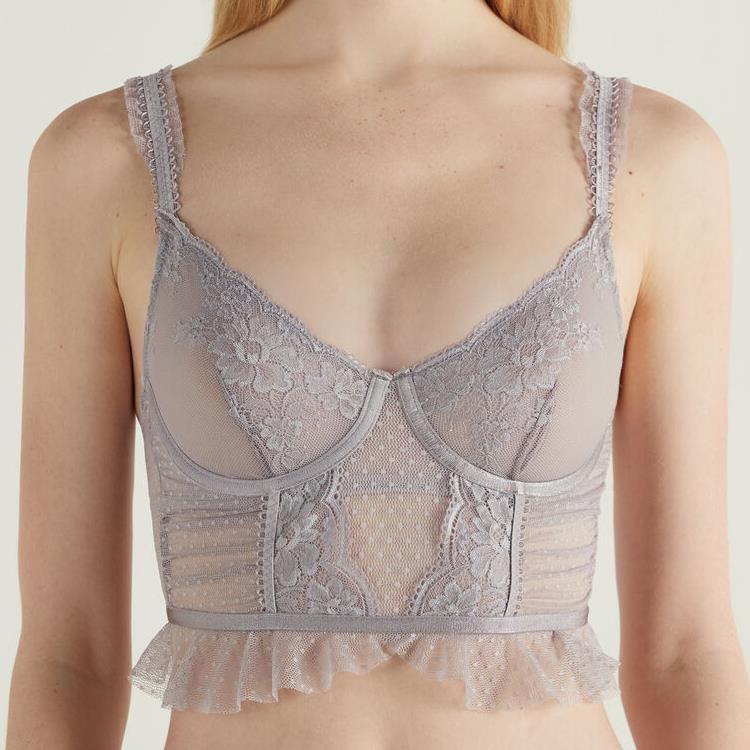 Lace Balconette Ladies Bra