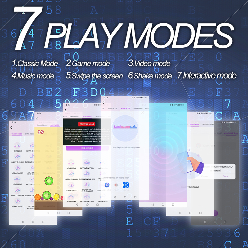 UM-ACT105 APP Control Vibrating Love Egg
