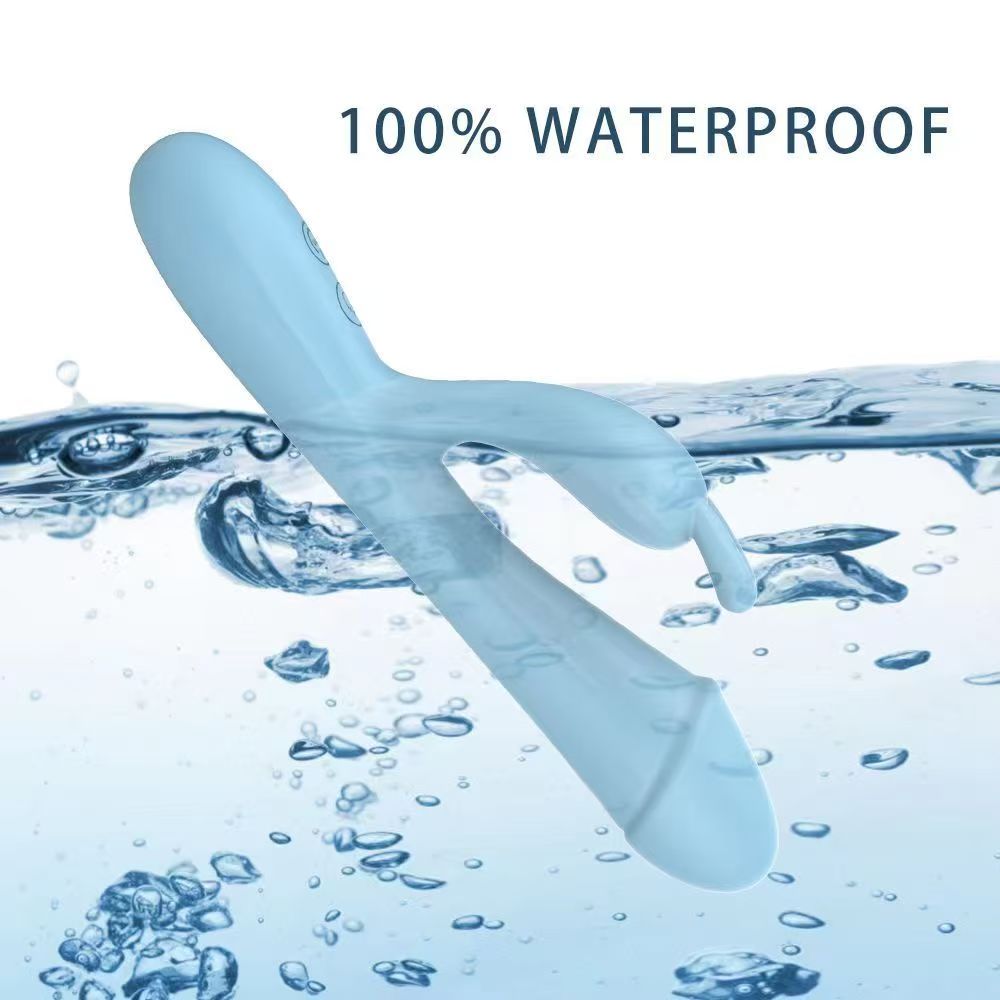 All-inclusive Seamless Silicone Rabbit Ears & Beginner Friendly -G Spot Vibrator for Women