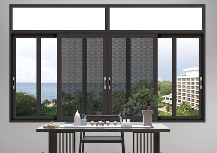 Aluminium-Schiebefenster