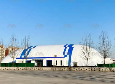 Air Membrane Dome for Ice Skating Lugmembraankoepel vir ysskaats