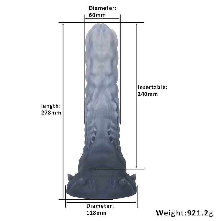 Factory Price Anal Plug Silicone Dildo