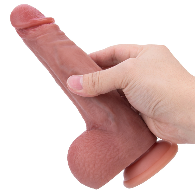 Big Disk Coarse Safe Material Silicone Adult Dildo