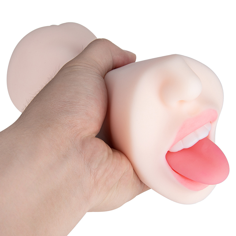 Hot TPE Realistic Oral Pocket Pussy Soft Lifelike Stimulating Big Masturbation Sex Toy for Men