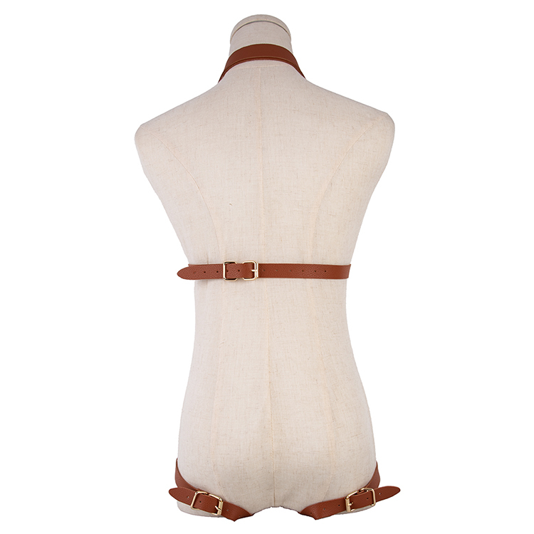 Hot Selling BDSM Leather Bondage Set Slave Restraint Outfit with Universal Compatibility for BDSM Play