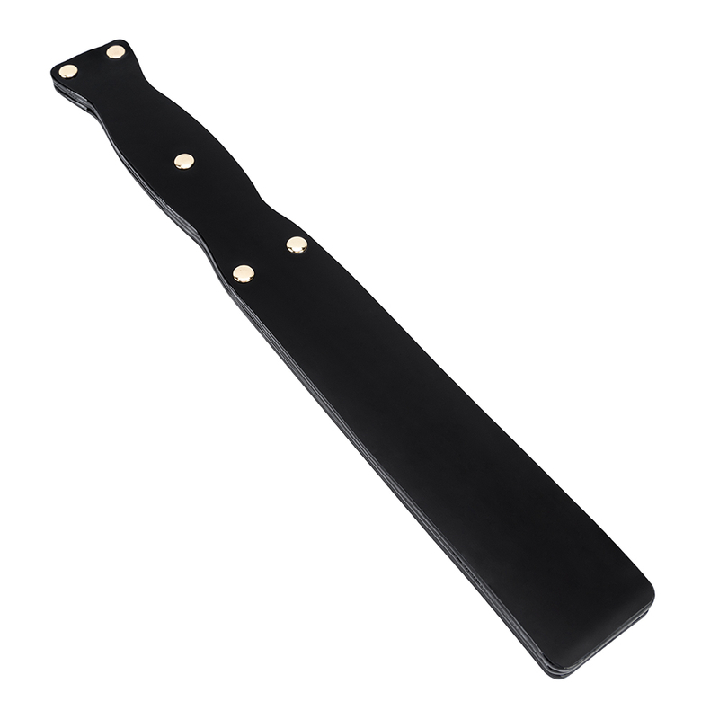 7PCS Sleek Black PU Leather Couple's Bondage Kit with Restraints for Pleasurable Adult SM Play