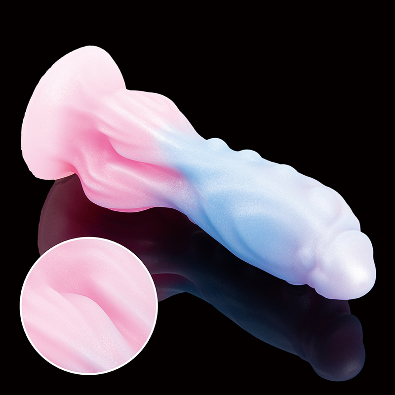 Strong Suction Cup Knot Dildo Huge Alien Animal Anal Plug for Women's Fantasy Adventure