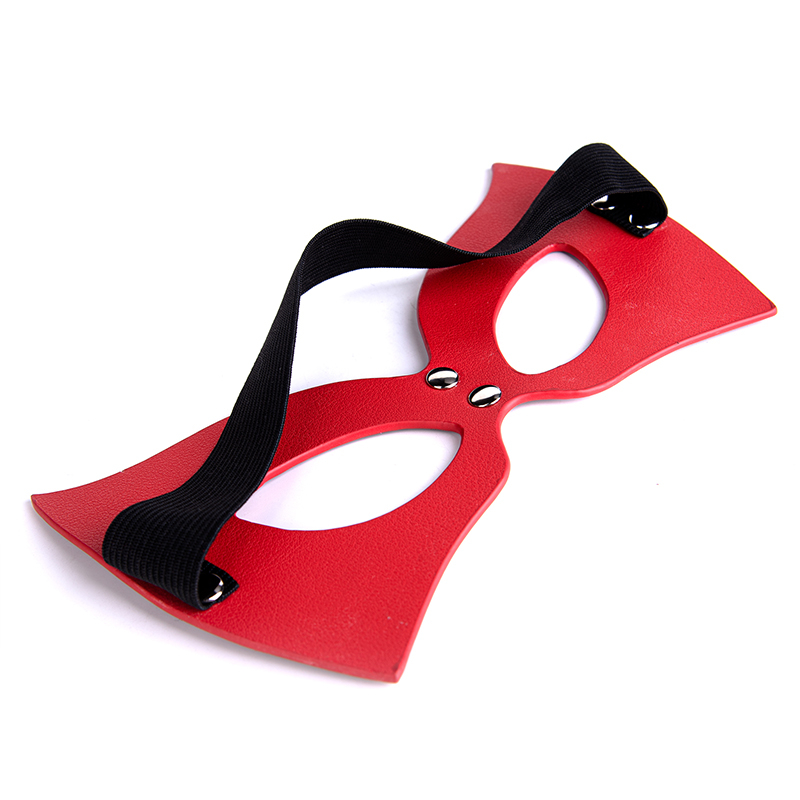 Sexy Red Blindfold Red Eye Mask Sex Product Fetish Essential BDSM SM Erotic Slave Sex Toy for Adults