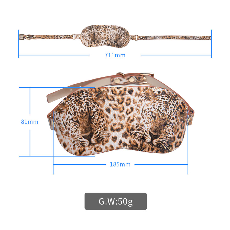 Sexy Tiger Stripe Blindfold for Adults Essential BDSM SM Erotic Slave Sex Tiger Stripe Eye Mask Sex Product Fetish