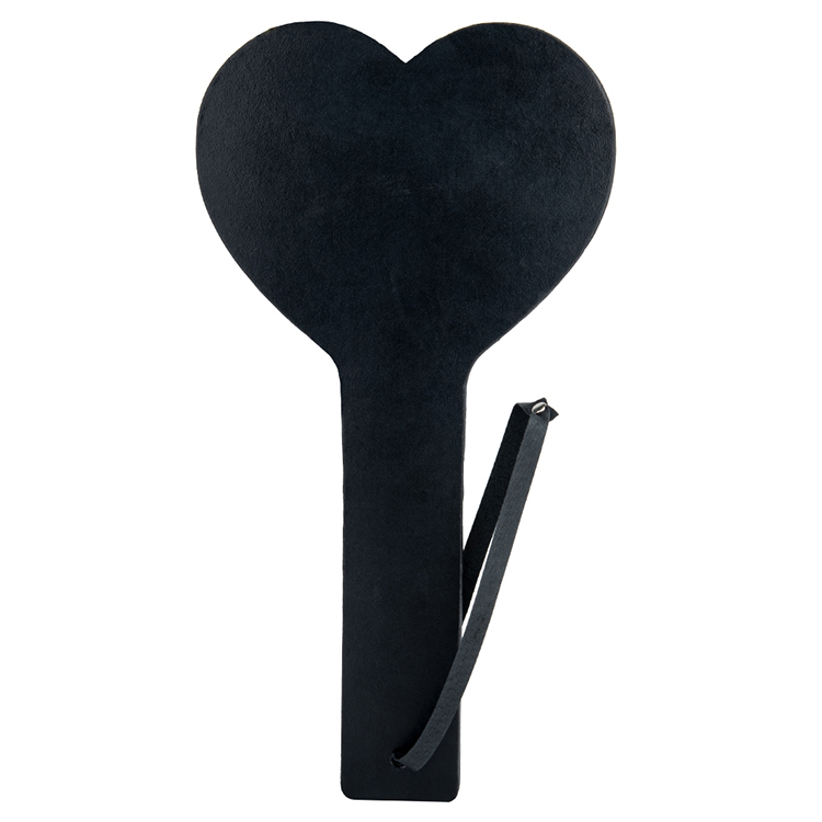 High Quality Black PU Leather Spanking Paddle for Couple Adult Games Bdsm Flirting Fun