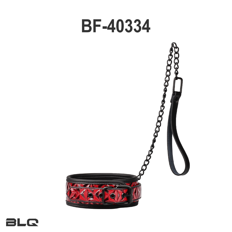 Collar with Leash for Adult Bondage Restraints Sex Play