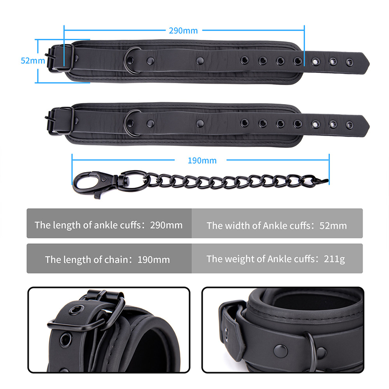 Bondage Braided Anklecuffs Femdom Slave Restraints Adult Sm Games Fetish sexy Toys For Couples