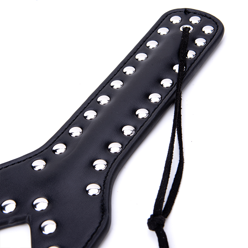 Paddle Bondage Restraint Gears PU Leather Faux Leather XO Spanking Paddle for Sex Play Paddle for Adult