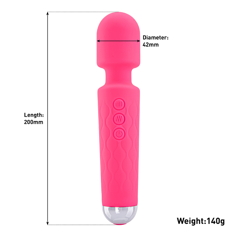 New Design AV Wand Massager Mute Rechargeable Strong Powerful Vibrator