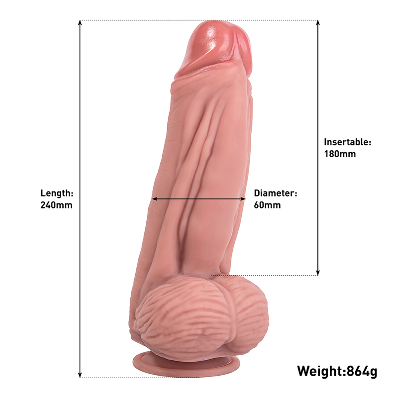 Safe Material Lifelike Dildo For Women Anal Dildos