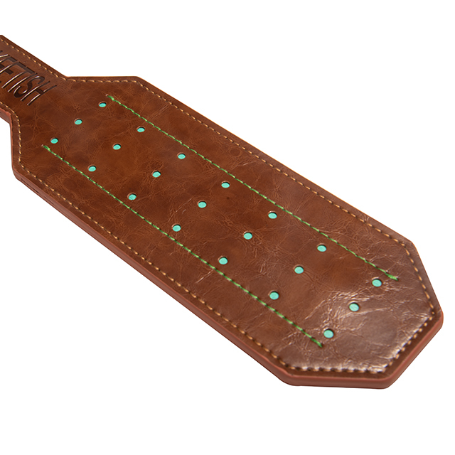 Manufacturer And Supplier Large Wooden Plate Straight PU Leather Bdsm Spanking Sex Whip Adult Game Toys Wood Paddle