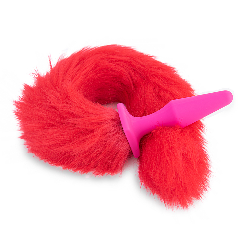 BDSM Lovely Fox Tail Furry Butt Plug