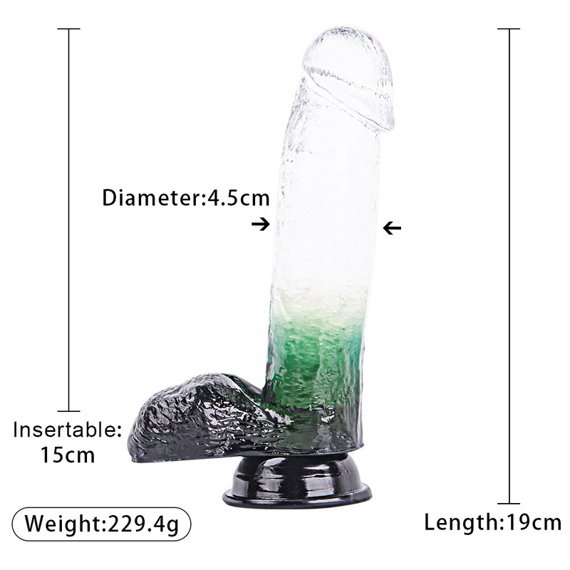 High Quality Realistic TPR Dildo