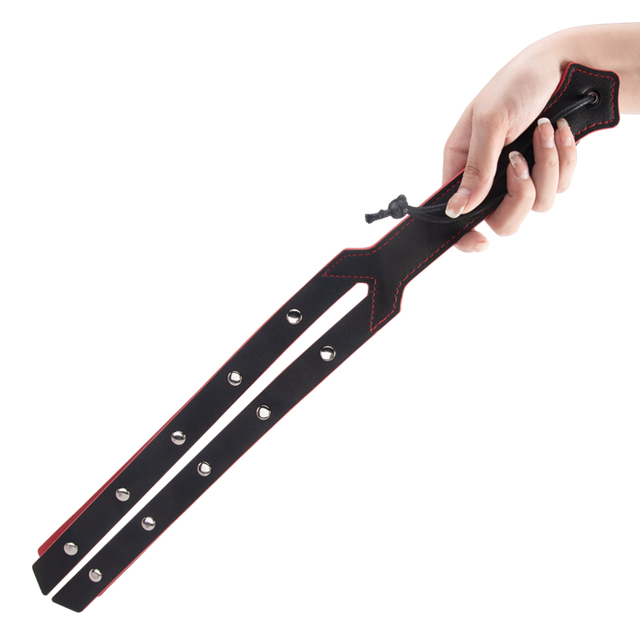 Sex Products Whip Paddle Leash Bdsm PVC Leather Slave Spanking