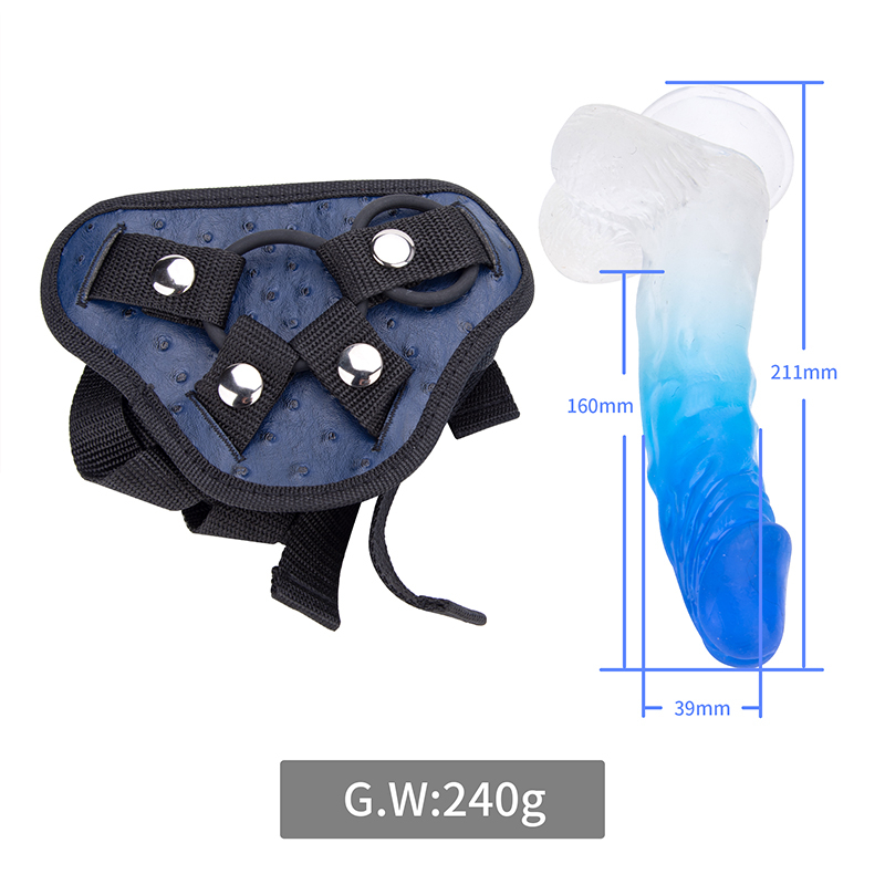 Strap On Dildo Panties Adjustable Harness Realistic Penis