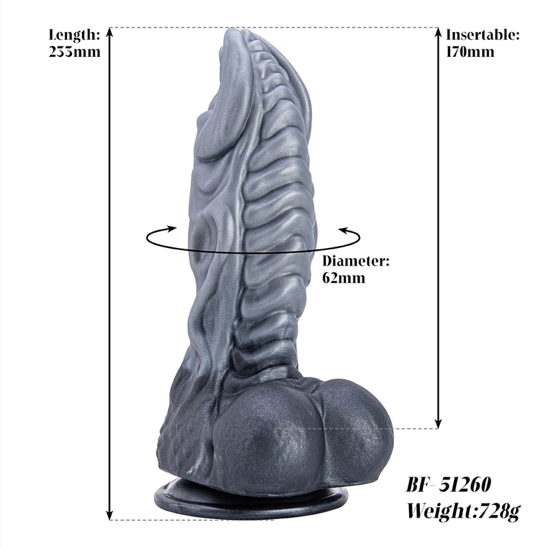 Special Shaped Silicone Realistic Penis Dildo For Adult