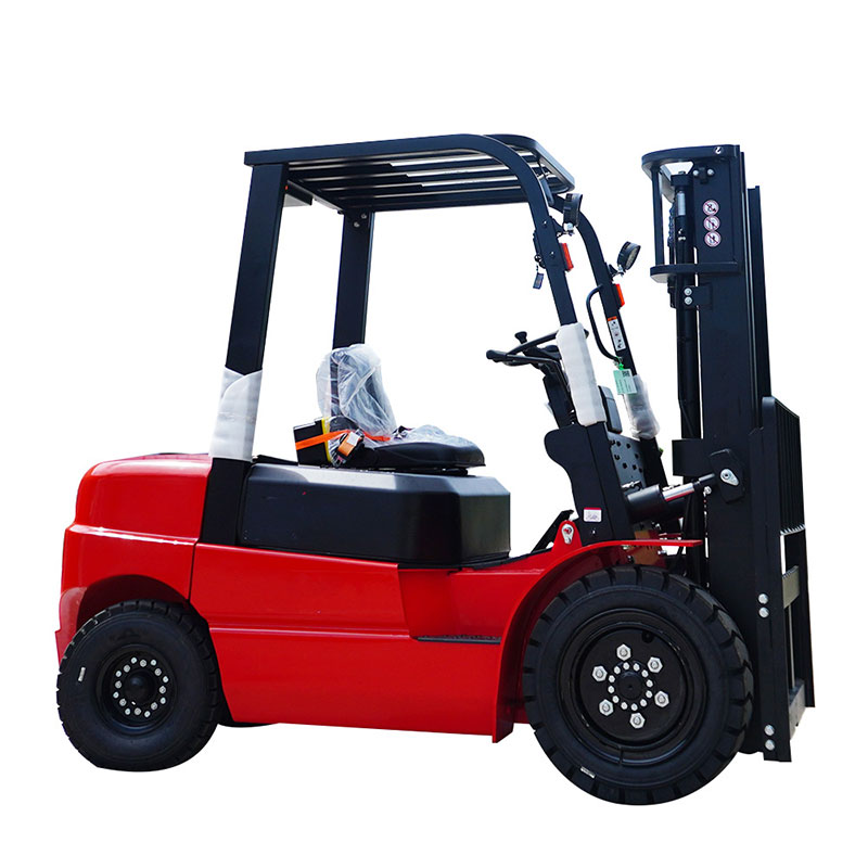 3.5 Ton Multi-wheel Diesel Forklift Forklift me naftë me shumë rrota 3,5 ton