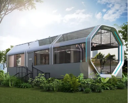 Modular Container House Modulaarinen konttitalo